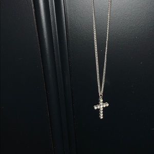 Silver Cross Necklace